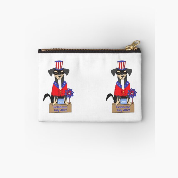 Item preview, Patriotic Chihuahua with Voter Box to Urge Dogs to Vote & Celebrate July 4th designed and sold by JoyousArt4u.