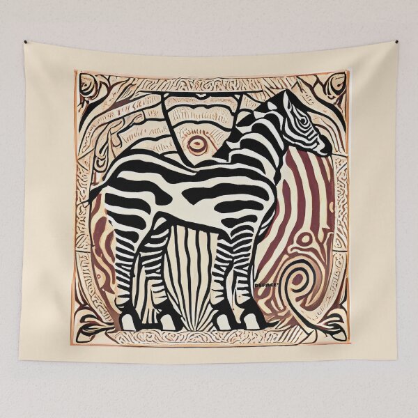 Item preview, ZEBRA IN THE Renaissance Humanism FORM - dePace' designed and sold by mrpropcake.