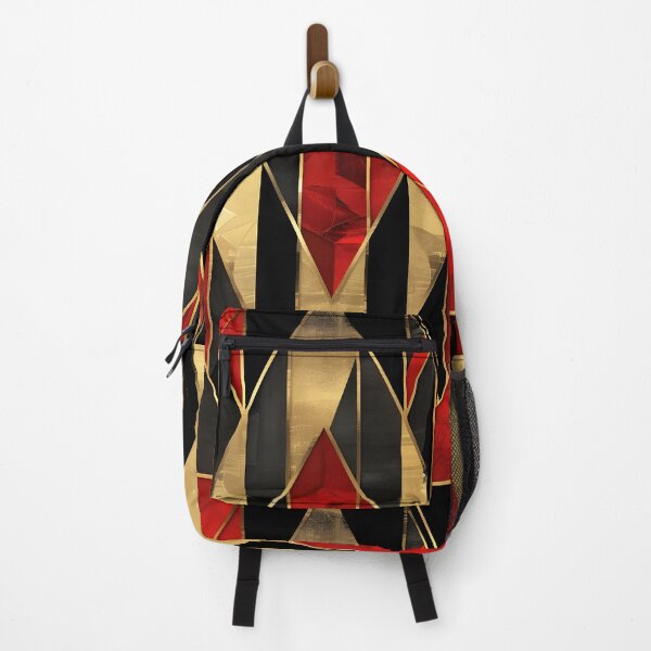 Item preview, Art Deco 01 - Black/Red/Gold designed and sold by ArtfulAdv.