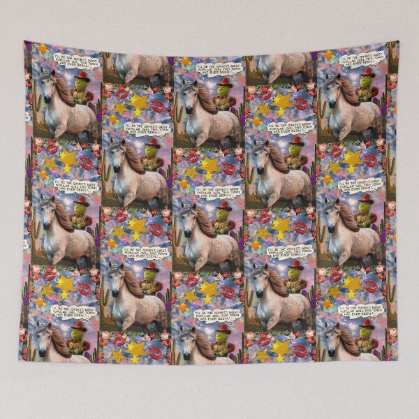 Item preview, Bunsen's Cowgirl Dreams // Muppet Collage Art designed and sold by Evan Bode.
