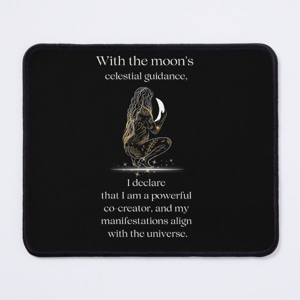Item preview, Affirmation Moon's Celestial Guidance designed and sold by AffirmFlame.
