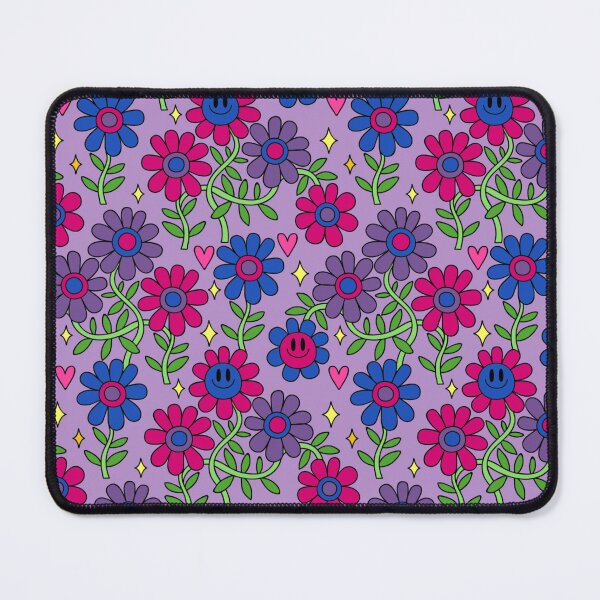 Item preview, Bi Pride Flower Pattern designed and sold by everything4eva.