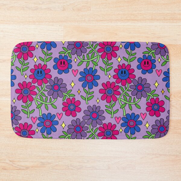 Item preview, Bi Pride Flower Pattern designed and sold by everything4eva.