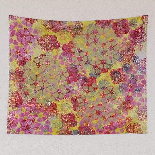 Item preview, Abstract Hydrangeas III designed and sold by Stefanie Harrington.