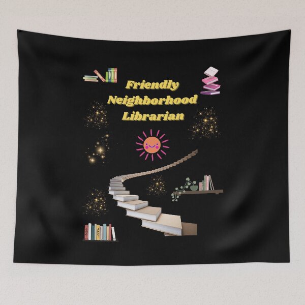 Item preview, Friendly Neighborhood Librarian designed and sold by Planet Agora.