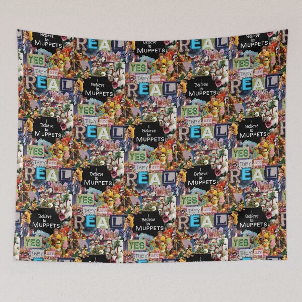 Item preview, I Believe in Muppets // Muppet Collage Art designed and sold by Evan Bode.