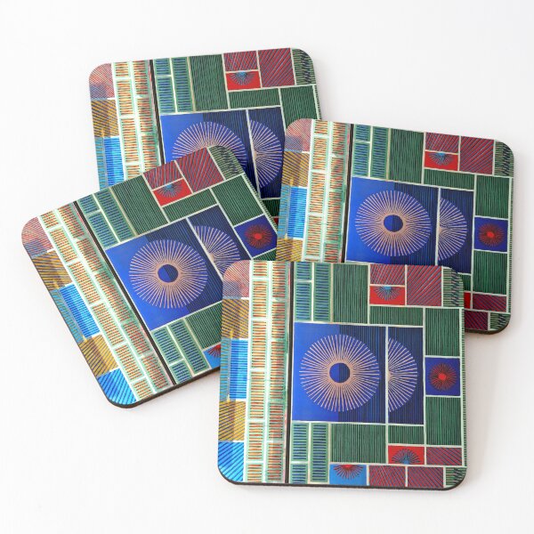 Item preview, Sun Sea Squares designed and sold by ontological.