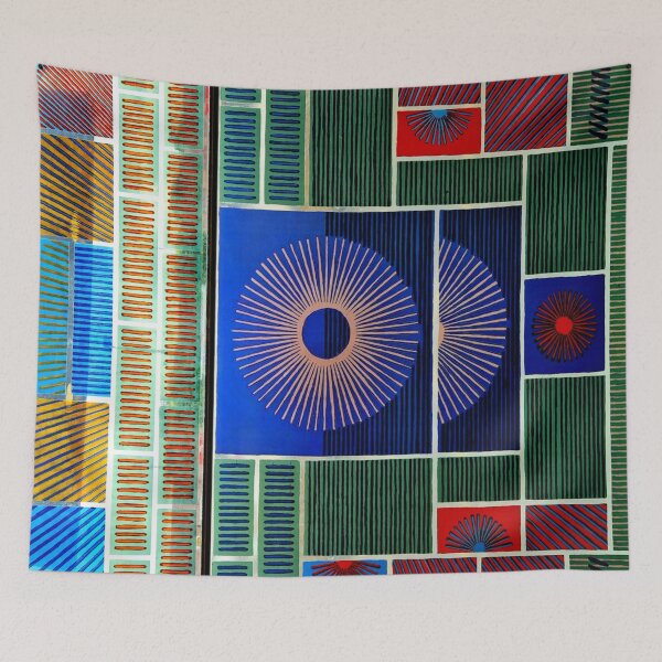 Item preview, Sun Sea Squares designed and sold by ontological.