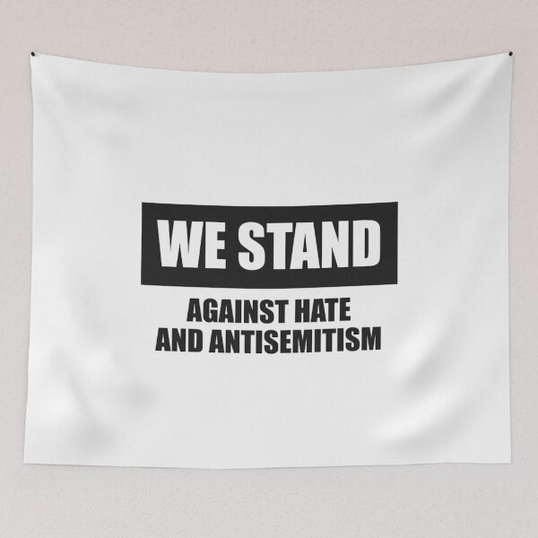 Item preview, we stand against hate and antisemitism  designed and sold by jessicaleah15.