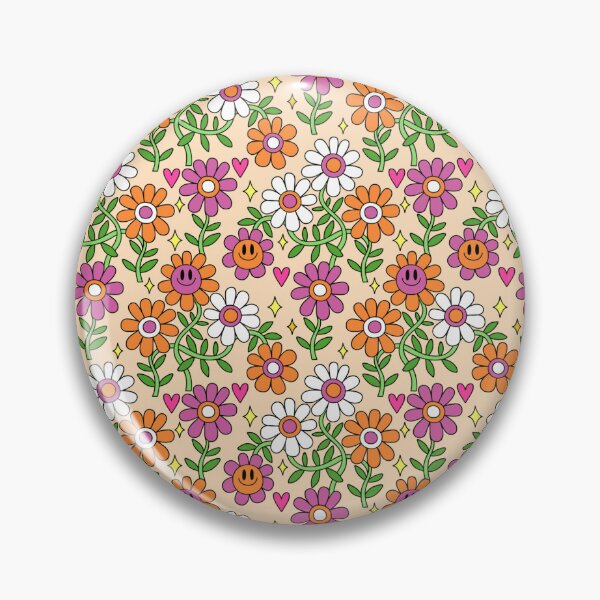 Item preview, Lesbian Pride Flower Pattern 2 designed and sold by everything4eva.