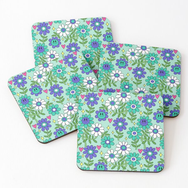 Item preview, Gay Mens Pride Flower Pattern 2 designed and sold by everything4eva.