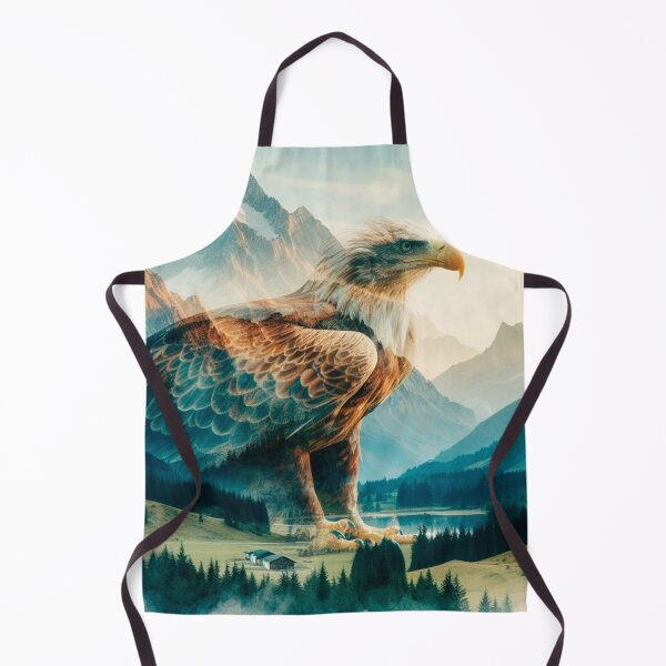 Item preview, Eagle and mountain in double exposure designed and sold by TUnivers.