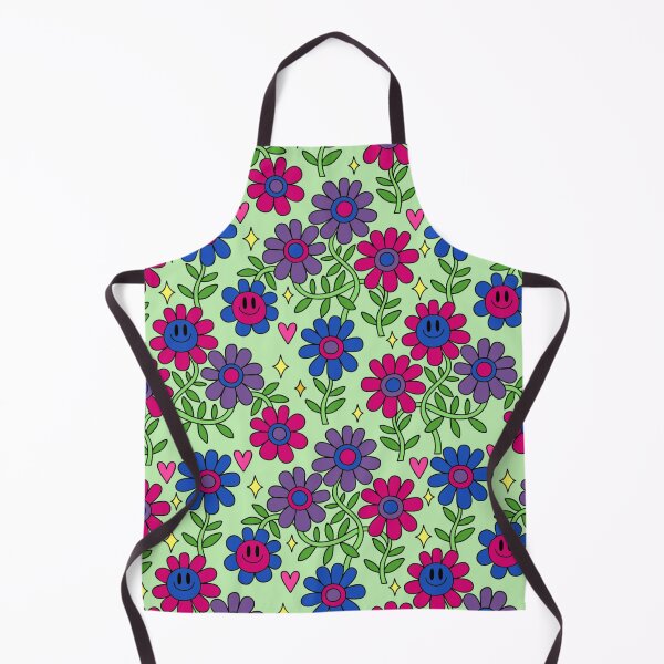Item preview, Bi Pride Flower Pattern 2 designed and sold by everything4eva.