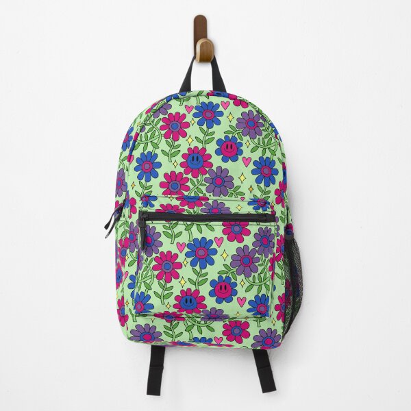 Item preview, Bi Pride Flower Pattern 2 designed and sold by everything4eva.