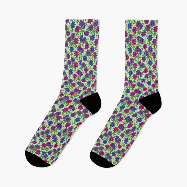 Item preview, Bi Pride Flower Pattern 2 designed and sold by everything4eva.