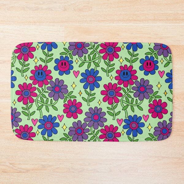 Item preview, Bi Pride Flower Pattern 2 designed and sold by everything4eva.