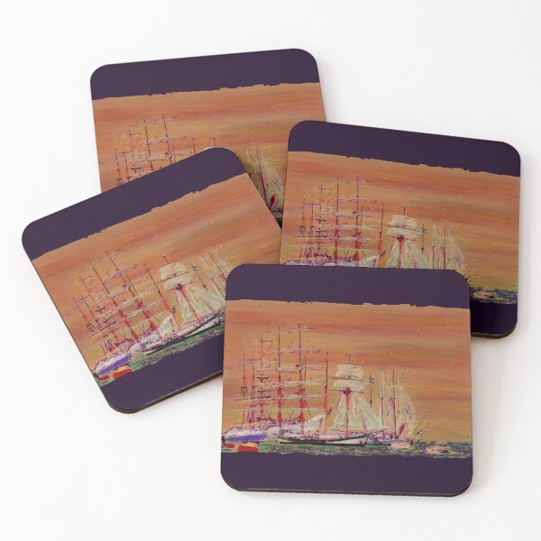 Item preview,  TALL SHIPS    MAJESTIC CAPTAINS OF THE SEA   hand painted designed and sold by THE AMERICAN TEEVANGELIST.