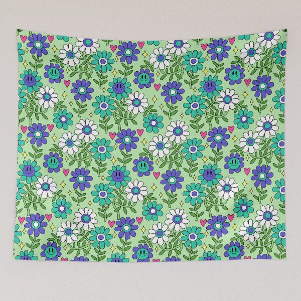 Item preview, Gay Mens Pride Flower Pattern 3 designed and sold by everything4eva.