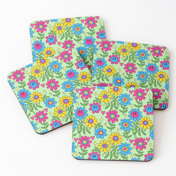 Item preview, Pan Pride Flower Pattern 2 designed and sold by everything4eva.