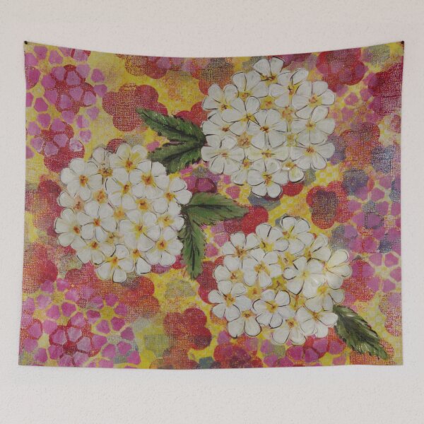Item preview, Painted Hydrangeas designed and sold by Stefanie Harrington.