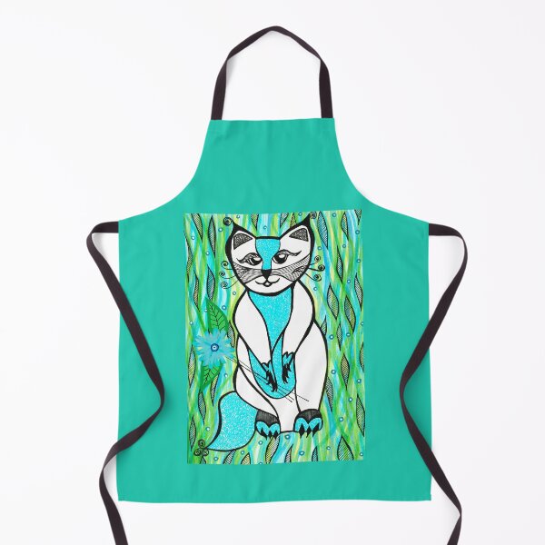 Item preview, Cat with Flower designed and sold by artofkathleen.