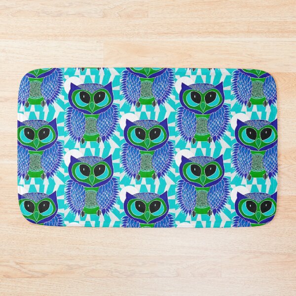 Item preview, Owl with Moon and Spirals designed and sold by artofkathleen.