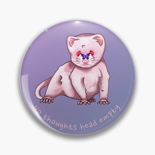 Item preview, Cute and dumb ferret designed and sold by KatastrophyArt.