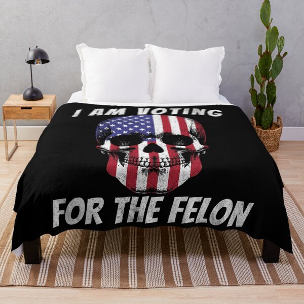 Item preview, I AM VOTING FOR THE FELON  designed and sold by Twisted-Teeze.