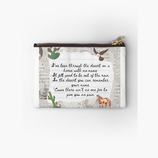 Item preview, Horse With No Name America Band 1970s Lyric Print designed and sold by Femme Pastel Collective.