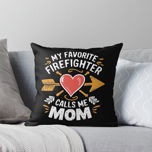 Item preview, My favorite firefighter calls me mom designed and sold by KalicoDesignUS.