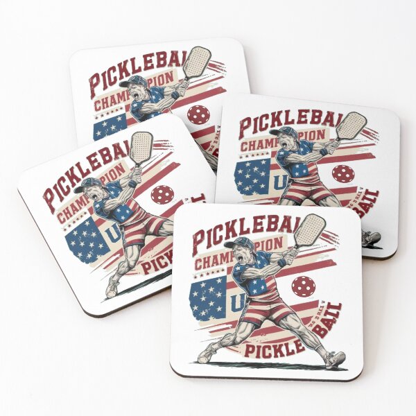 Item preview, US Flag Pickleball Player Paddleball Lover Men Pickleball designed and sold by SztylishDesigns.