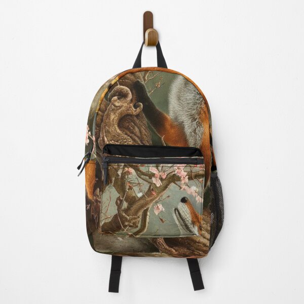 Artikelvorschau, Fuchs-Portrait. Fuchs mit Kirschblüte, Blumenfuchs, Vintage-Fuchs, Fuchs-Malerei, Hieronymus Bosch-Stil entworfen und verkauft von FoxVibes.