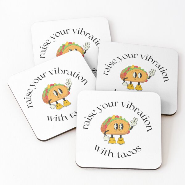 Item preview, raise your vibes with tacos designed and sold by danis-creations.