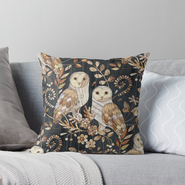 Item preview, Wooden Wonderland Barn Owl Collage designed and sold by micklyn.