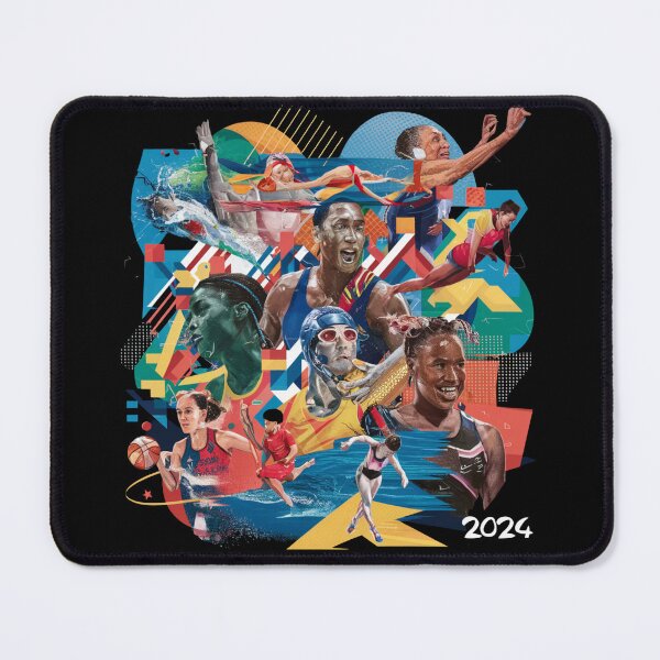 Item preview, Powerful Athletes Collage designed and sold by martaroo.