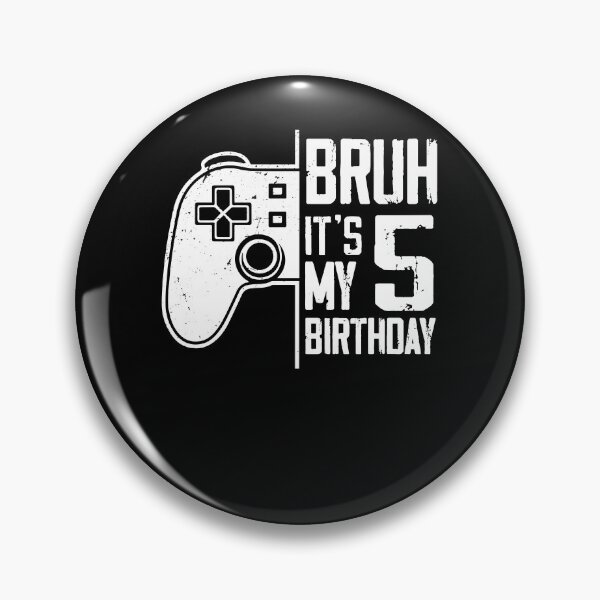 Artikelvorschau, Alter, es ist mein 5. Geburtstag, Gamer, 5 Jahre alt, für Kinder entworfen und verkauft von MTRBSK11.
