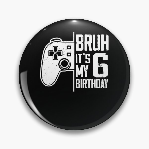 Artikelvorschau, Alter, es ist mein 6. Geburtstag, Gamer, 6 Jahre alt, für Kinder entworfen und verkauft von MTRBSK11.