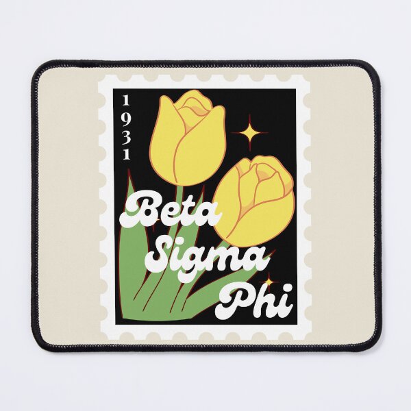 Item preview, Beta Sigma Phi Sorority Flower Stamp v2 designed and sold by skrauskopf.