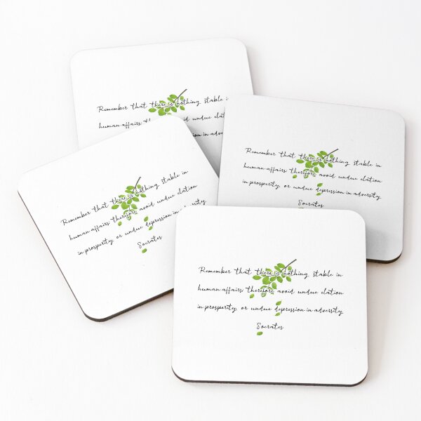 Item preview, socrates Quote designed and sold by zzzozzo.