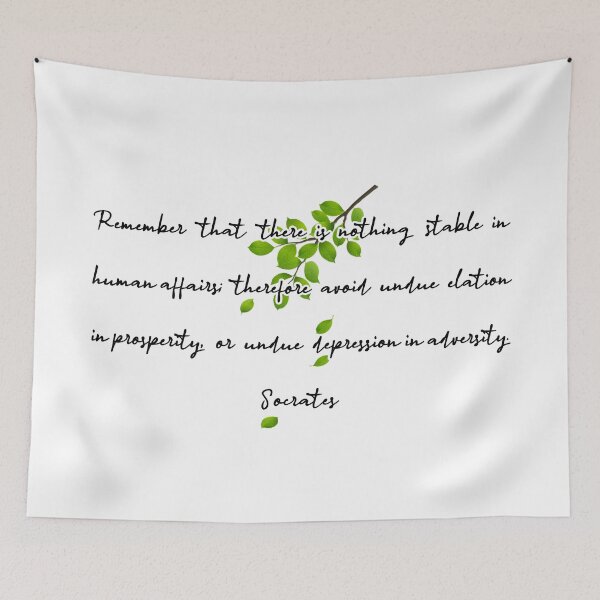 Item preview, socrates Quote designed and sold by zzzozzo.