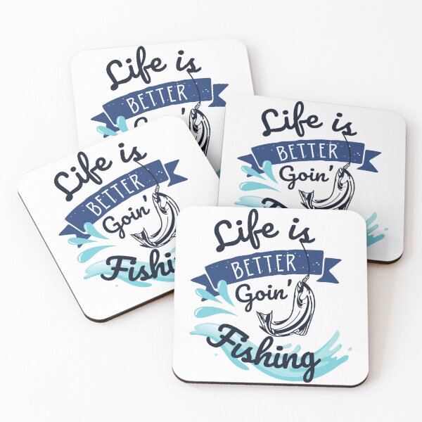 Item preview, Life Is Better Goin' Fishing designed and sold by ChloeAnnandCo.