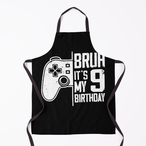 Item preview, Bruh Its My 9th Birthday Gamer 9 Year Old for kids designed and sold by MTRBSK11.