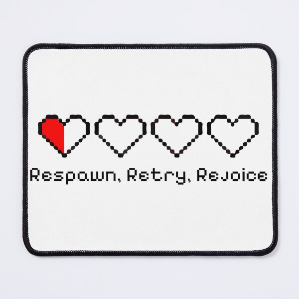 Item preview, Respawn, Retry, Rejoice designed and sold by DigitEclectic.