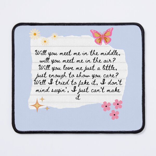 Item preview, Sister Golden Hair America Band 1970s Lyric Print designed and sold by Femme Pastel Collective.