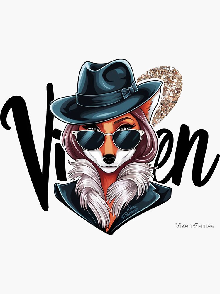 Thumbnail 3 of 3, Sticker, Vixen Sweety Diva designed and sold by Vixen-Games.