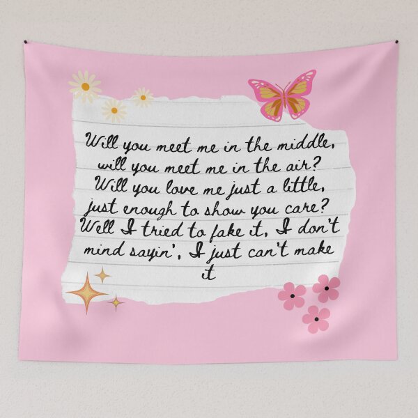 Item preview, Sister Golden Hair America Band 1970s Lyric Print designed and sold by Femme Pastel Collective.