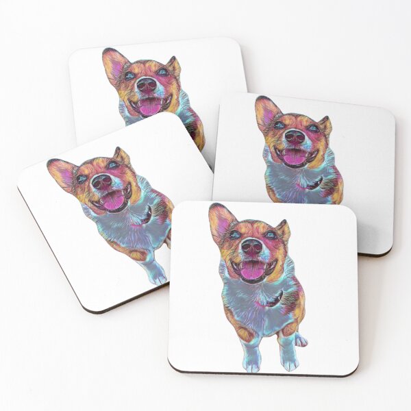 Item preview, Colorful Corgi designed and sold by katannstans.