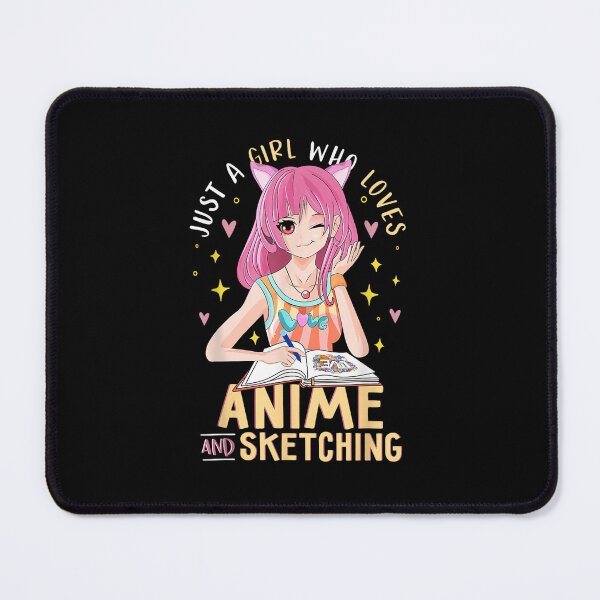 Item preview, Anime and Sketching Teen Girl designed and sold by franklewis.