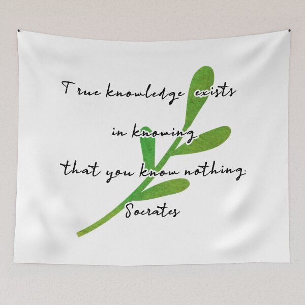 Item preview, socrates Quote designed and sold by zzzozzo.