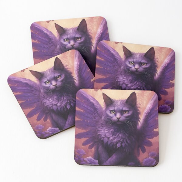 Item preview, Purple Angel Kittty designed and sold by Solace Sparkles.